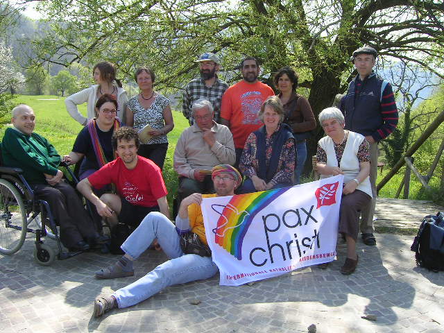 14 aprile 2007: visita a Monte Sole con gli amici di Pax Christi Germania