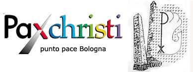 Logo Pax Christi punto pace Bologna