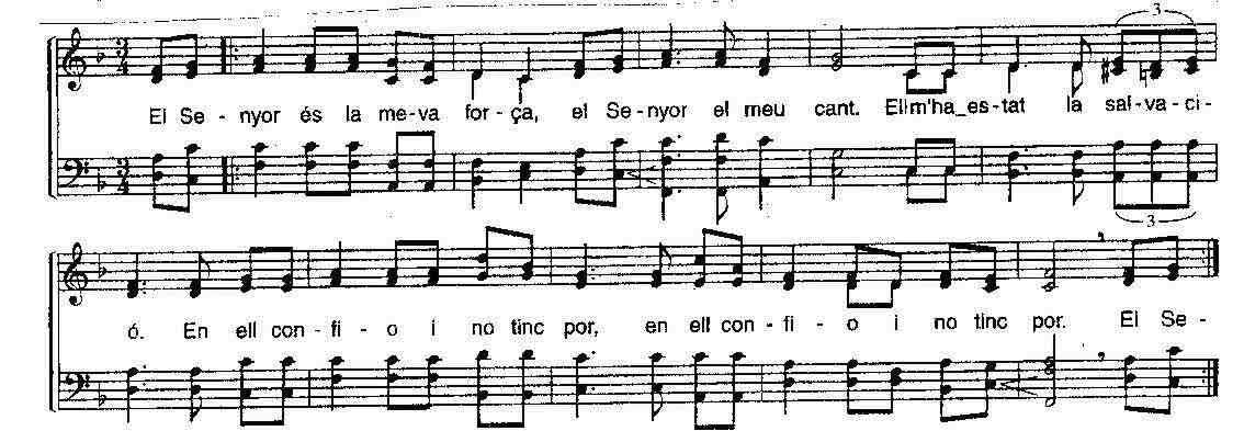 CANTO: EL SENOR