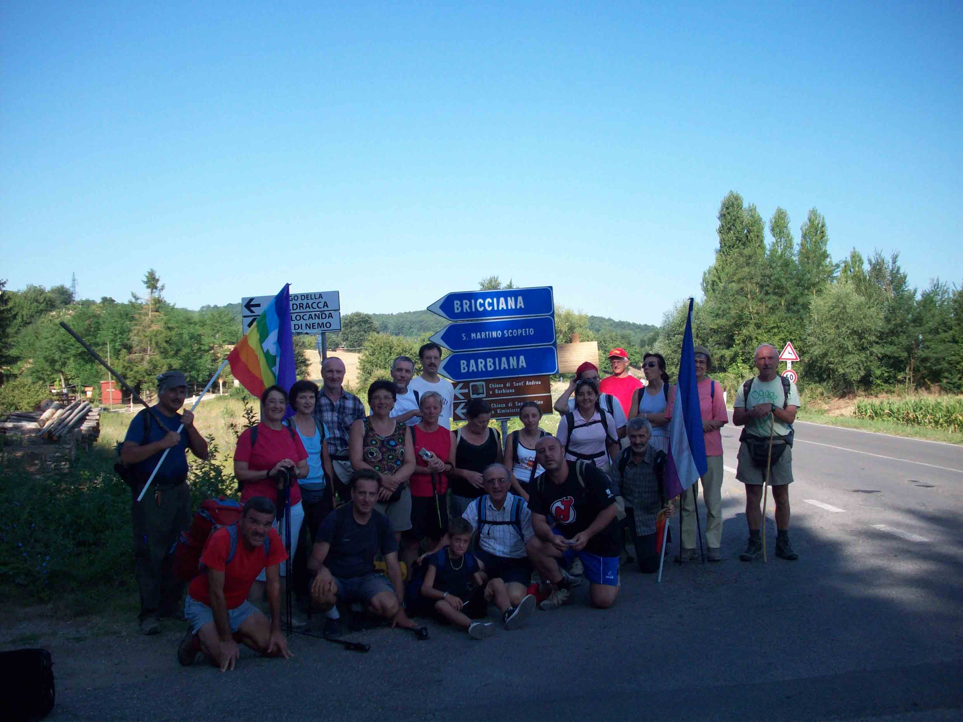 Partecipanti alla Route 2009 Monte Sole-Barbiana
